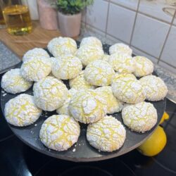 Limonlu Çatlak Kurabiye Yapımı