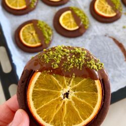 Portakal Dilimli Kakaolu Kurabiye