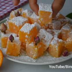 Ev Yapımı Mandalinalı Lokum