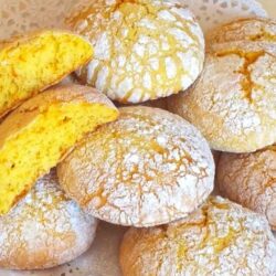 Mis Kokulu Portakallı Çatlak Kurabiye Tarifi