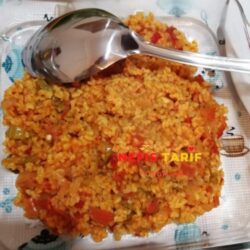 Sebzeli Bulgur Pilavı Tarifi
