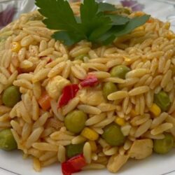 Tavuklu Sebzeli Arpa Şehriye Pilavı Tarifi