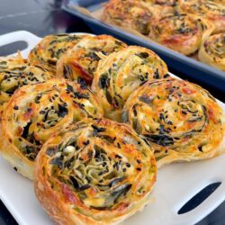 Ispanaklı Çıtır Rulo Börek Tarifi