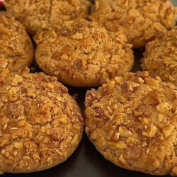 Kahveli Cevizli XL Kurabiye Tarifi