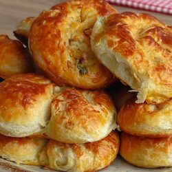 El Açması Pırasalı Çıtır Börek Tarifi