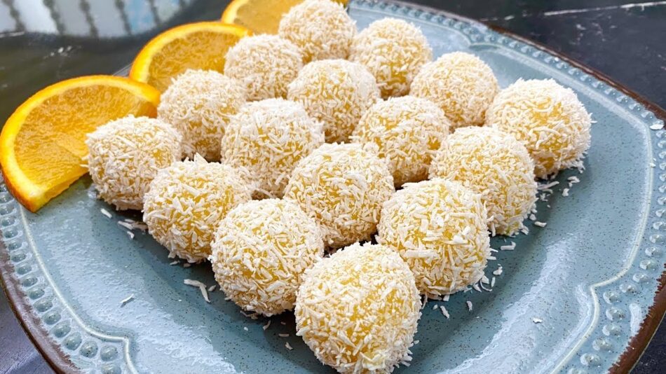 4 Malzemeli Portakallı İkramlık Tarifi