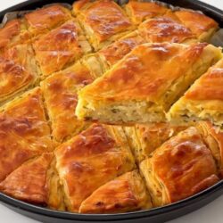 El Açması Kat Kat Patatesli Börek Tarifi
