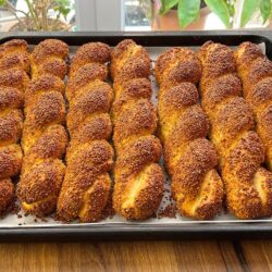 Sokak Simiti Tadında Çubuk Simit Tarifi