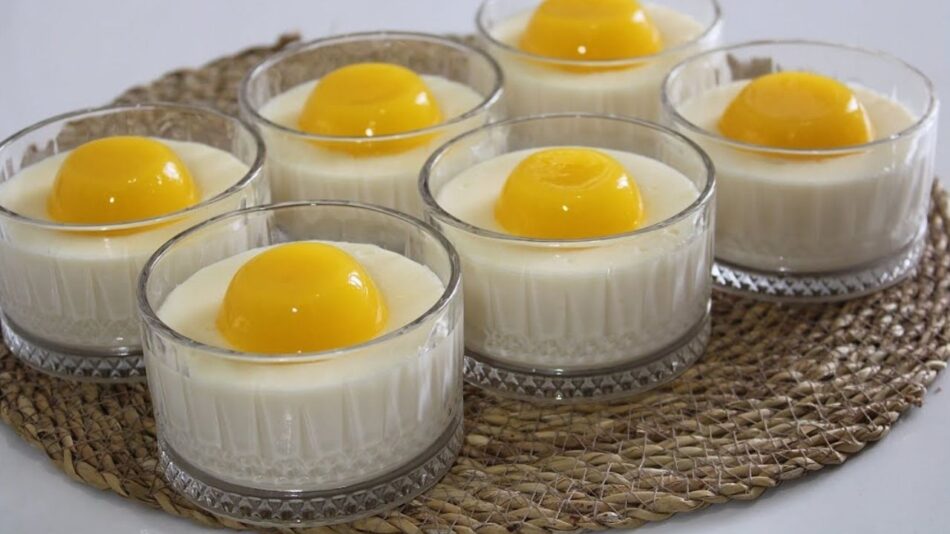 Portakal Jöleli Muhallebi Tarifi