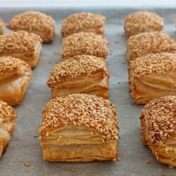 Simit Tadında Çıtır Milföy Börek Tarifi