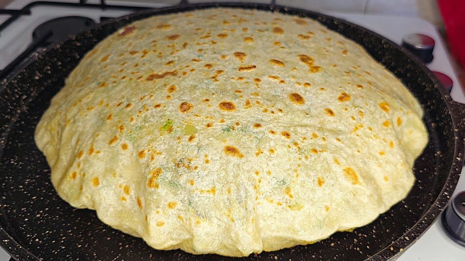 El Açması Yumuşacık Patatesli Gözleme Tarifi