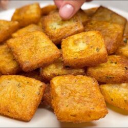10 Dakikada Nişastalı Patates Kızartması Tarifi