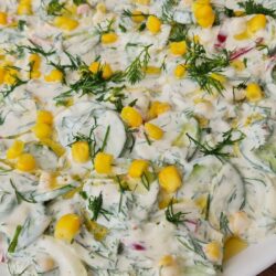 İç Ferahlatan Yoğurtlu Salatalık Salatası Tarifi