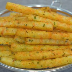 Peynirli Çıtır Çubuk Patates Tarifi