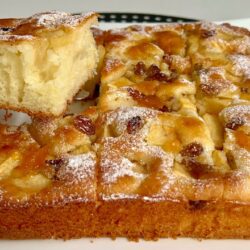 Elmalı Kuru Üzümlü Yumuşacık Kek Tarifi