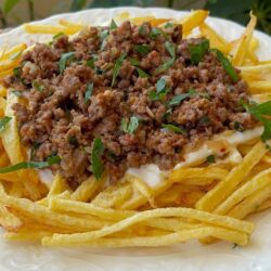 Az Kıymayla Çökerme Kebabı Tarifi