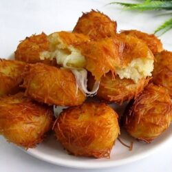 Kaşar Peynirli Çıtır Patates Topları Tarifi