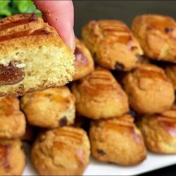 Pastane Usulü Üzümlü Kurabiye Tarifi