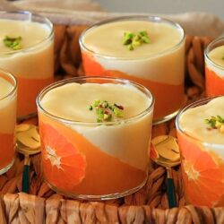 10 Dakikada Mandalinalı Sütlü Tatlı Tarifi