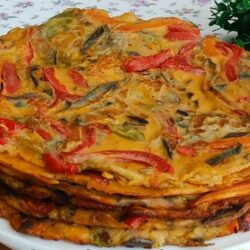 10 Dakikada Tavada Sebzeli Çörek Tarifi