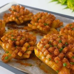 Fırında Soslu Çıtır Patates Tarifi