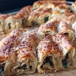 El Açması Lezzetinde Ispanaklı Çıtır Börek Tarifi