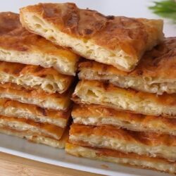 6 Yufka İle 1 Tepsi Börek Tarifi